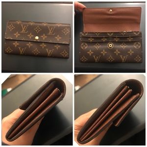 Louis Vuitton Sarah Wallet *authentic*